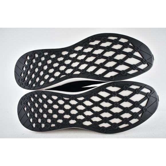 Chanel 22P Mens Black White Suede CC Logo Low Top Lace Up Trainer Sneaker 45 12 - Picture 12 of 12